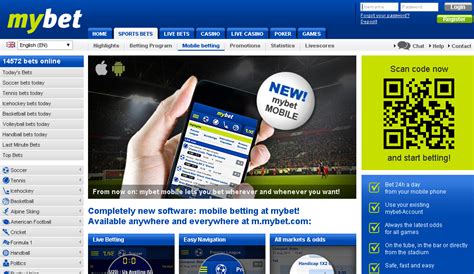 mybet live betting program.